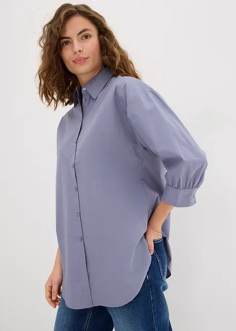 Camicetta oversize in cotone, bonprix