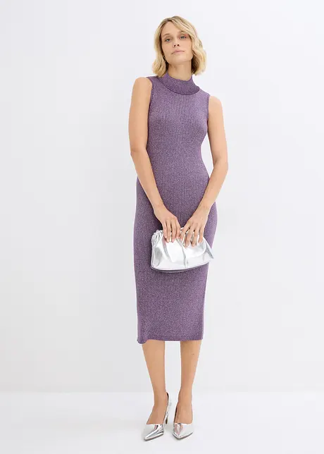 Abito in maglia con lurex, bonprix
