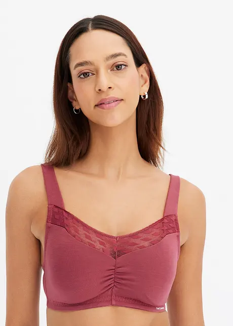 Bralette in materiale morbido Feel Comfort (pacco da 2), bonprix