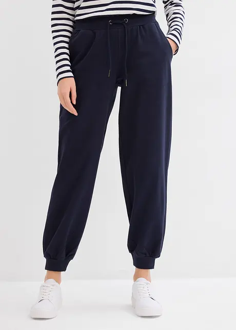 Pantaloni da jogging cropped larghi, bonprix