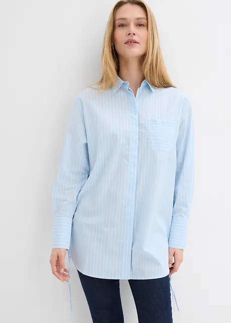 Camicia lunga in puro cotone, bonprix