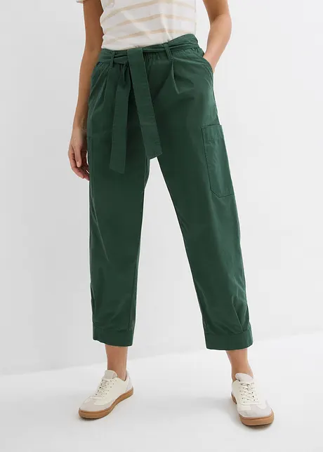 Pantaloni cargo cropped, bonprix