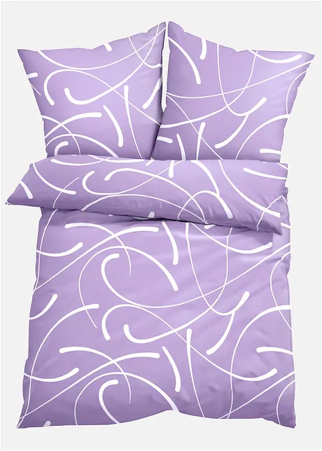 Biancheria da letto in fantasia grafica, bonprix