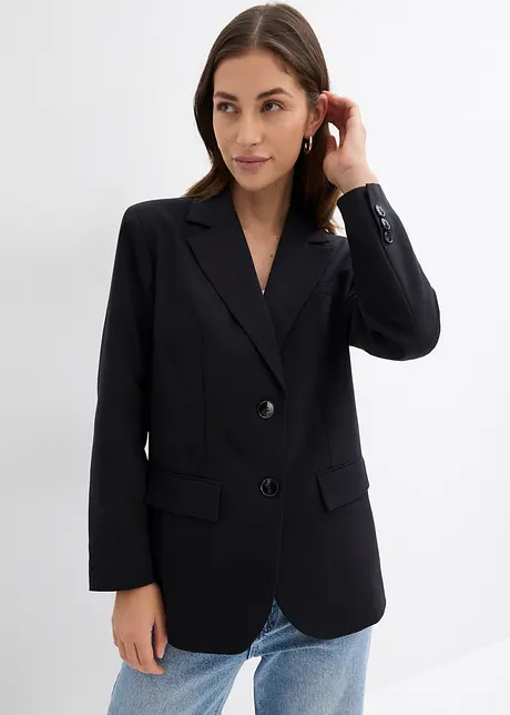 Blazer oversize con spalle leggermente imbottite, bonprix