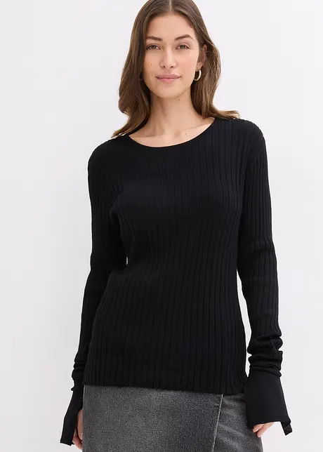Maglia a coste, bonprix