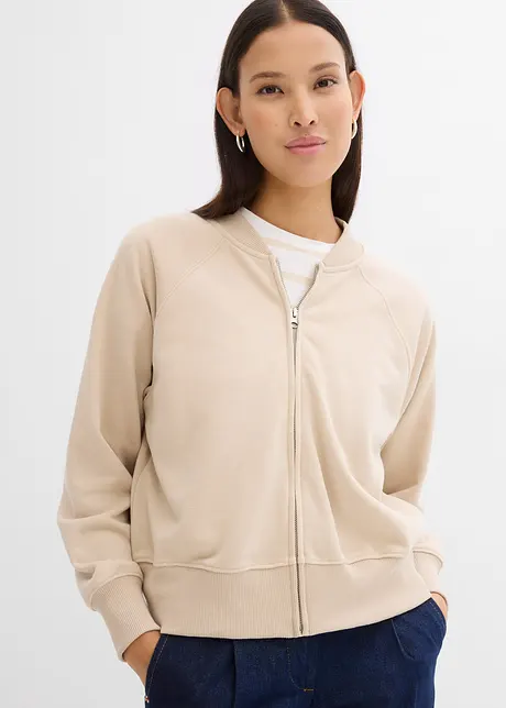 Bomber in felpa, bonprix