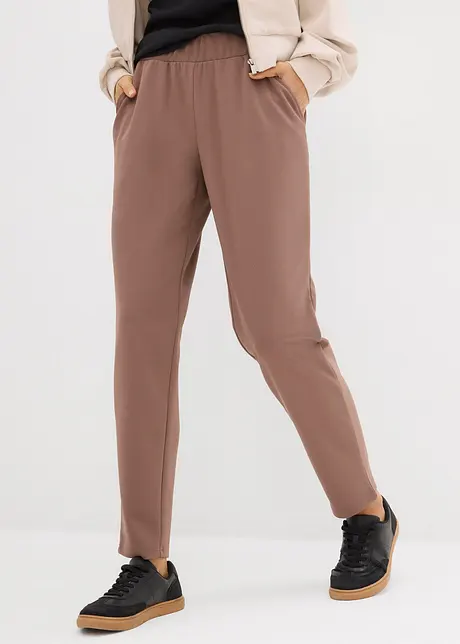 Pantaloni in felpa con cinta comoda, bonprix