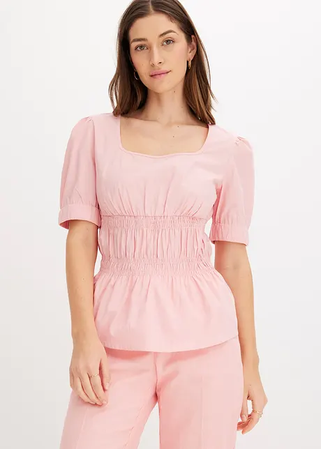 Blusa in puro cotone, bonprix