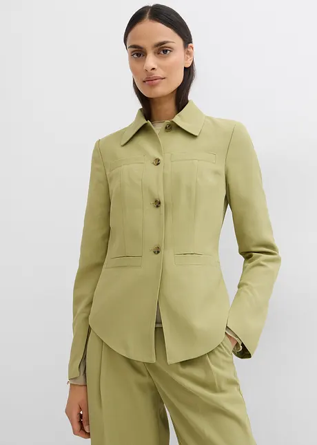 Giacca-camicia sfiancata, bonprix