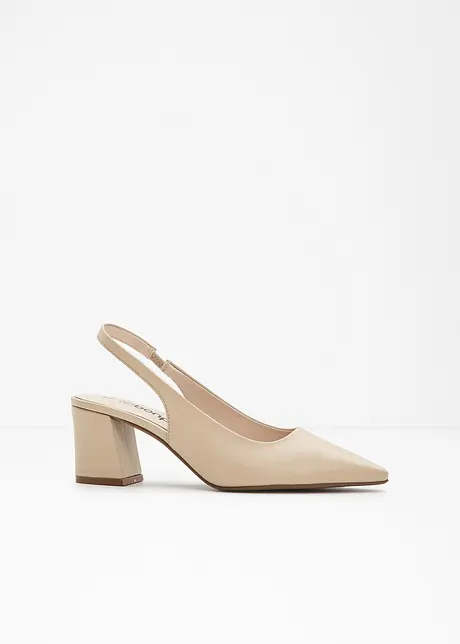 Décolleté slingback, bonprix