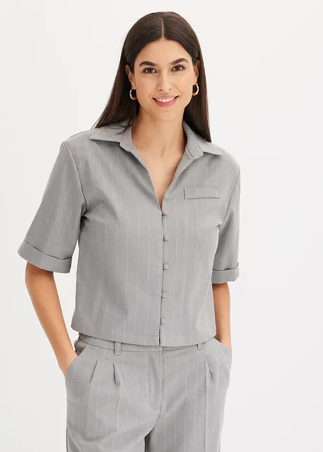 Camicetta gessata, bonprix