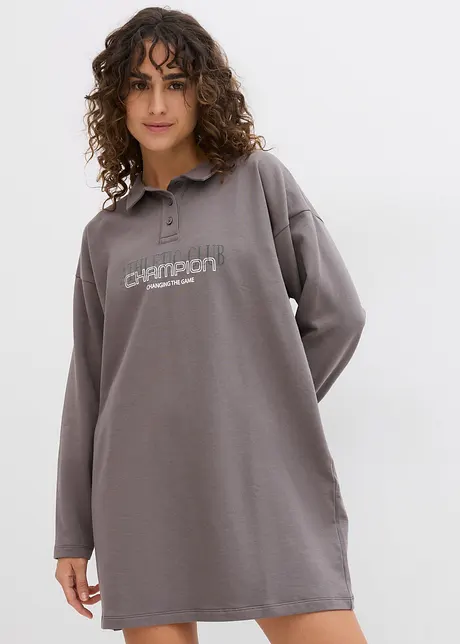 Abito in felpa di puro cotone, bonprix