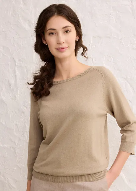 Maglione in misto seta, bonprix