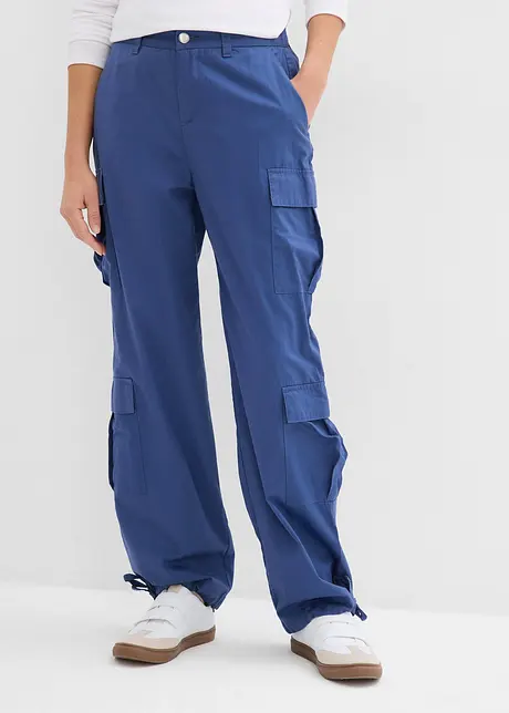 Pantaloni cargo diritti, bonprix