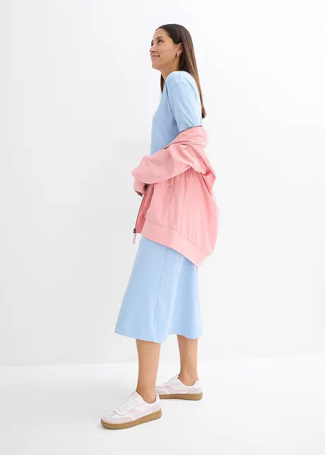 Abito di jersey in puro cotone biologico pesante, bonprix