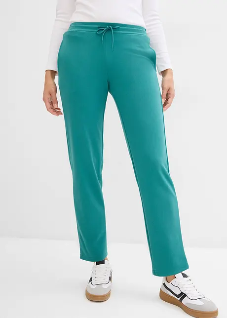 Pantaloni in felpa aderenti, bonprix