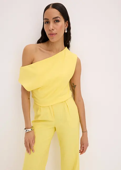 Maglia con spalle scoperte in puro cotone biologico, bonprix
