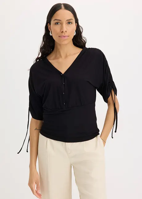 Maglia con bottoni, bonprix