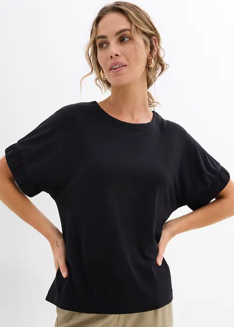 Maglia voluminosa con fondo manica elasticizzato, bonprix