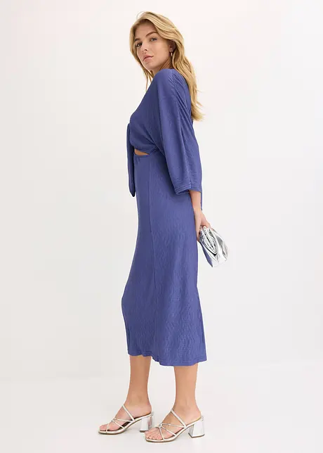 Abito midi con cut-out, bonprix