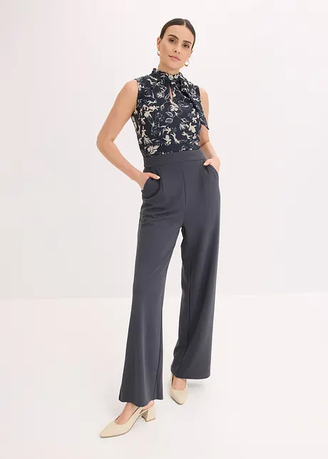 Tuta con chiffon, bonprix