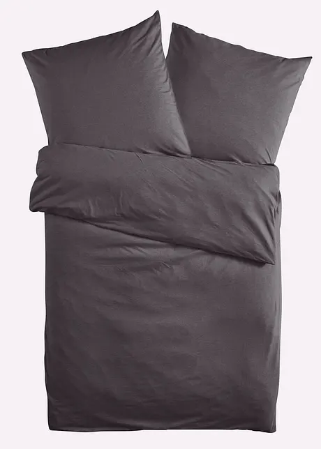 Biancheria da letto in jersey melange, bonprix