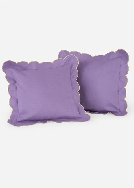 Copricuscino con orlo decorativo, bonprix