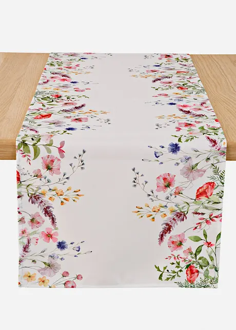 Runner tavolo con stampa floreale, bonprix