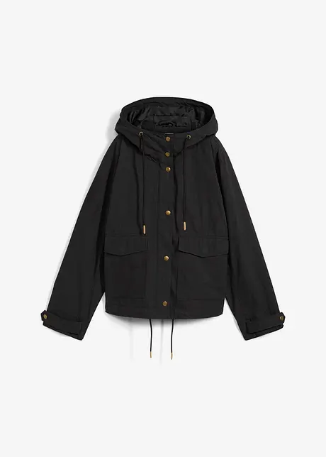 Giacca da mezza stagione con cappuccio, bonprix