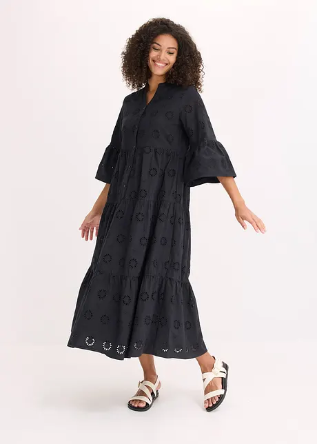 Abito lungo in puro cotone, bonprix