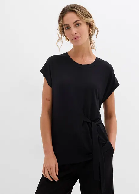 Maglia in morbido tessuto misto viscosa, bonprix