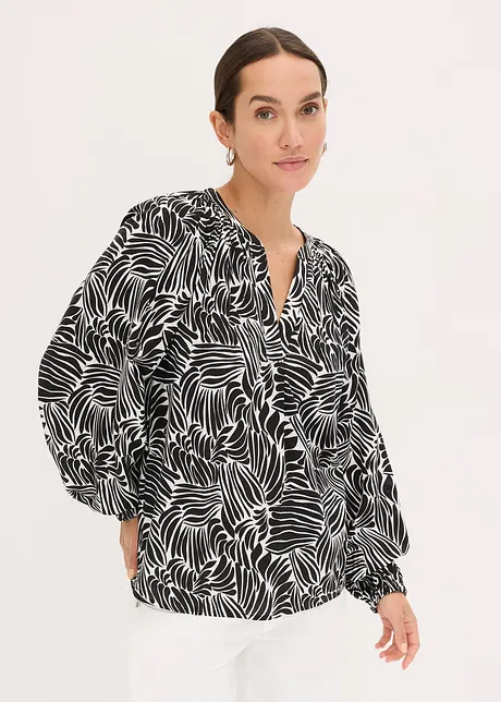 Blusa in viscosa fluente, bonprix