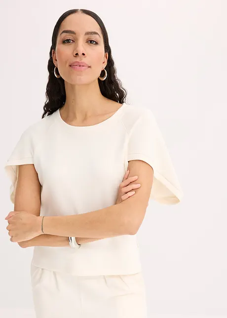 Maglia oversize in misto viscosa fluente, bonprix