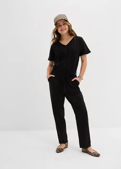 Tuta elegante in jersey con cotone biologico, bonprix