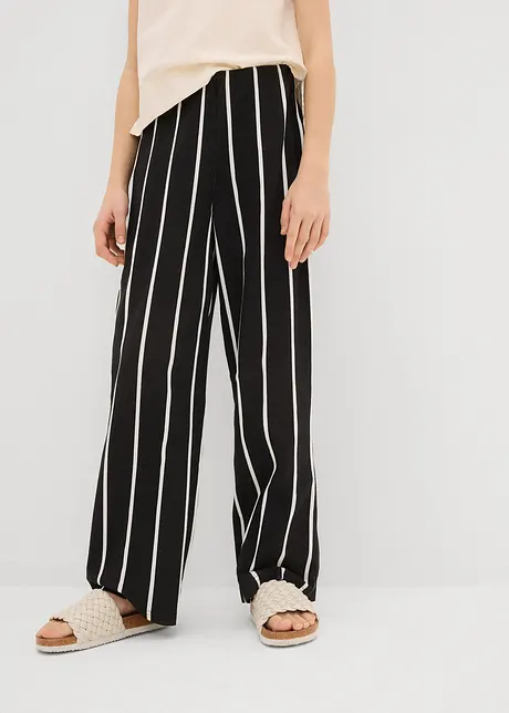 Pantaloni in jersey di piquet robusto, bonprix