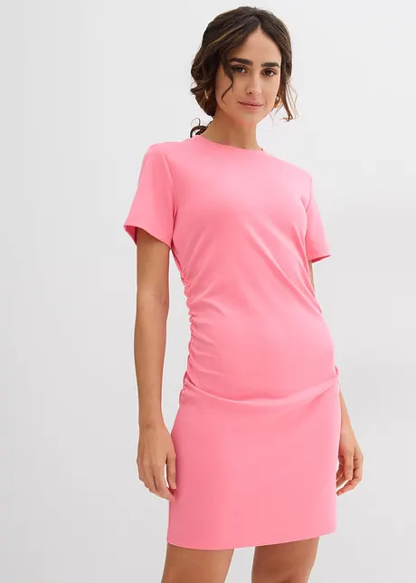 Abito in maglina con arricciatura, bonprix