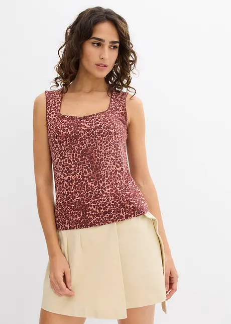 Canotta in misto cotone (pacco da 2), bonprix
