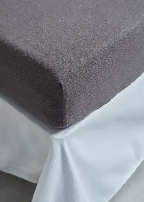 Lenzuolo con angoli in lino, bonprix