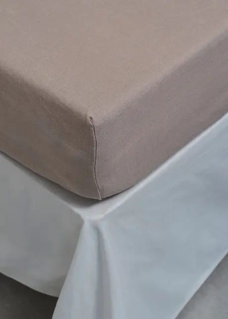 Lenzuolo con angoli in lino, bonprix