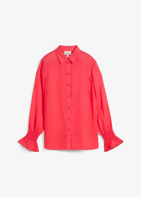 Camicia larga in ramiè, bonprix