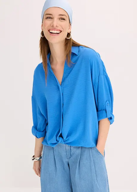 Blusa in crêpe leggero, bonprix