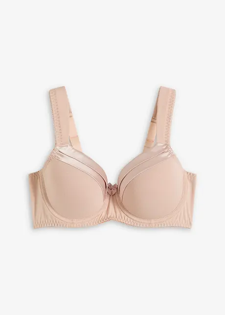 Reggiseno con coppe preformate, ferretto e cotone, bonprix