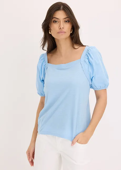Maglia con maniche a sbuffo, bonprix