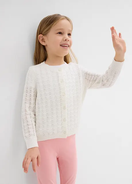 Cardigan traforato, bonprix