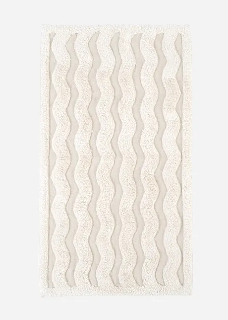 Tappeto da bagno con onde, bonprix