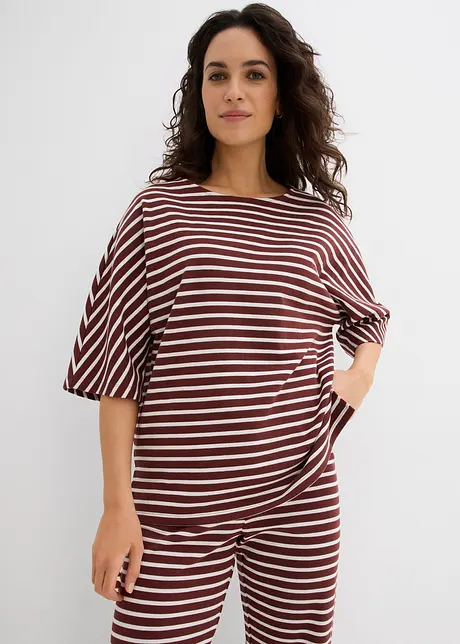 Felpa oversize in puro cotone, bonprix