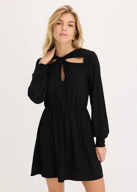 Abito di jersey con cut-out, bonprix