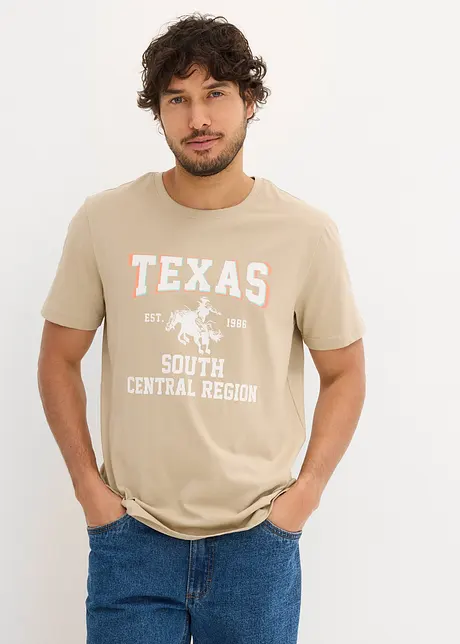 T-shirt in puro cotone biologico, bonprix