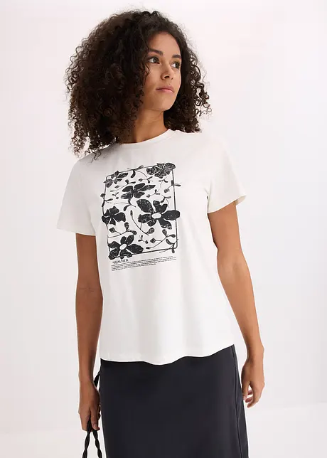 T-shirt con stampa, bonprix
