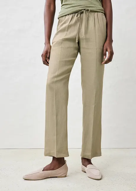 Pantaloni in puro lino, bonprix
